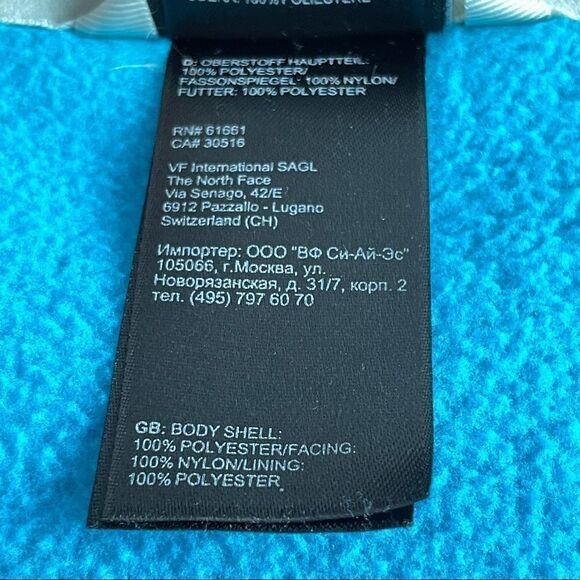 The North Face Women’s Khombu Full Zip Fleece Jacket Sweatshirt Size Small - Picture 12 of 14